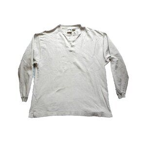 Appalachian Trail Shirt Adult Large‎ Henley Long Sleeve Outdoor Hiking Camp Mens